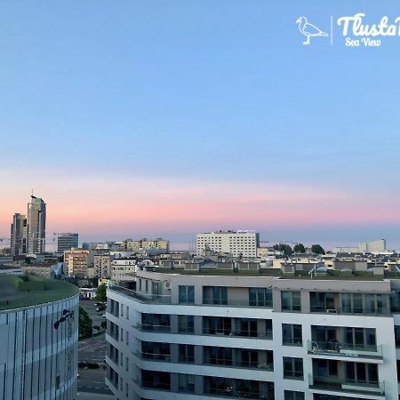 Tlusta Mewa Sea View Apartment Gdynia Luaran gambar
