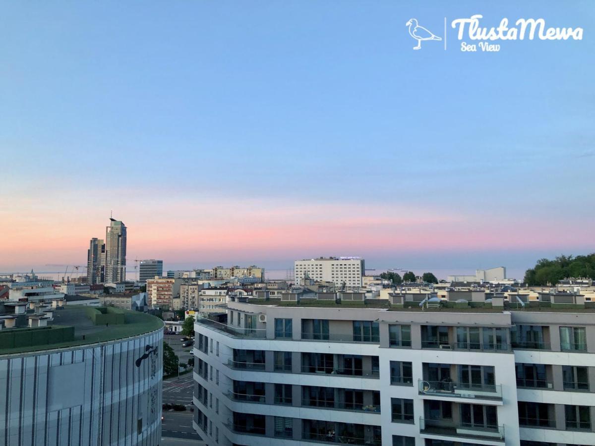 Tlusta Mewa Sea View Apartment Gdynia Luaran gambar