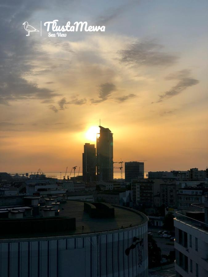 Tlusta Mewa Sea View Apartment Gdynia Luaran gambar