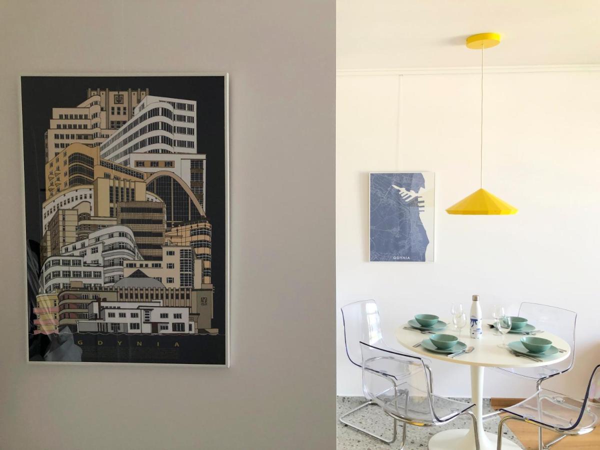 Tlusta Mewa Sea View Apartment Gdynia Luaran gambar